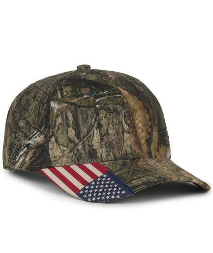 Kylespring Camo Flag Hat
