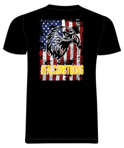 Tornado falcon flag tee