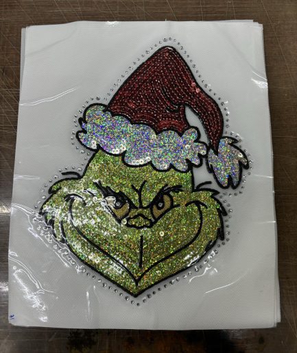 Merry GGrinch Sequins crewneck sweatshirt