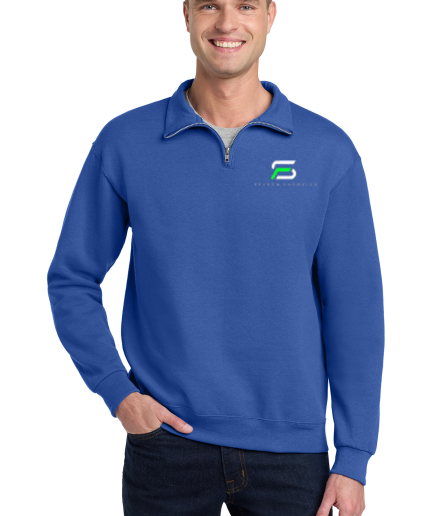Fearon Jerzees® NuBlend® 1/4-Zip Cadet Collar Sweatshirt